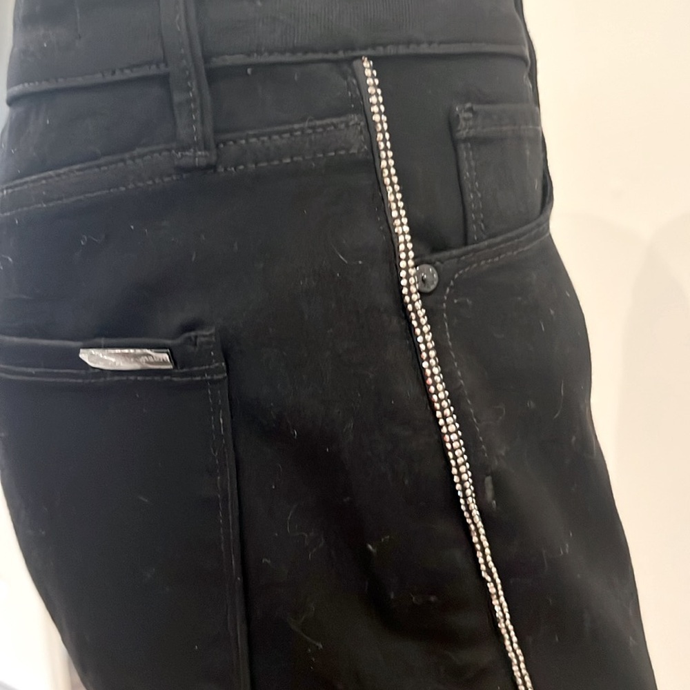 NWOT White House Black Market Sculpting High-Rise Embellished Trim Jeans - Picture 6 of 11